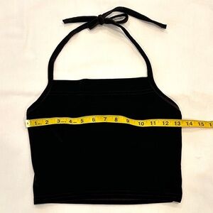 90’s In Charge Crop Halter Top